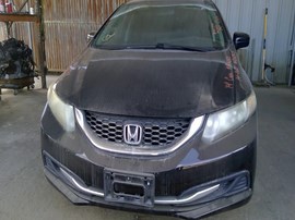2014 HONDA CIVIC, BLACK, LX MODEL, 1.8L, AT,   A26323